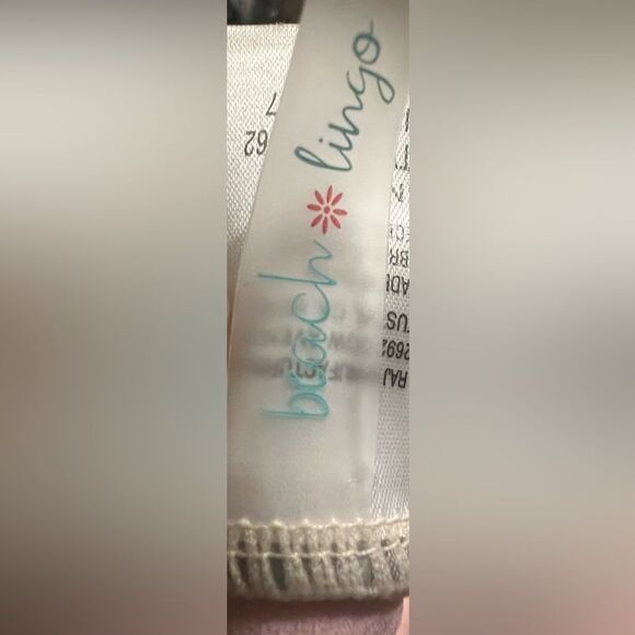 Beach Lingo L123532 Tied Up Braid Fringe One-Piece Swimsuit Girl's Size 6-7 - Picture 5 of 11